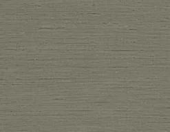Seabrook Even More Textures Seahaven Rushcloth Wallpaper - Black Pepper
