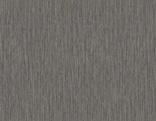 Seabrook Even More Textures Vertical Stria Wallpaper - Graphite & Metallic Silver