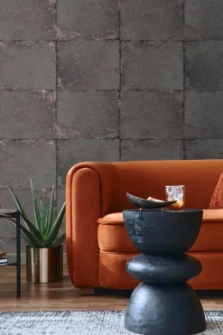 Seabrook Even More Textures Foundation Wallpaper - Ember