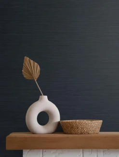 Seabrook Even More Textures Seawave Sisal Wallpaper - Resort
