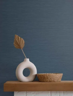 Seabrook Even More Textures Seawave Sisal Wallpaper - Alpha