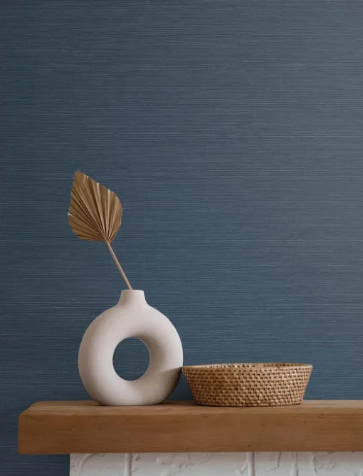 Seabrook Even More Textures Seawave Sisal Wallpaper - Alpha