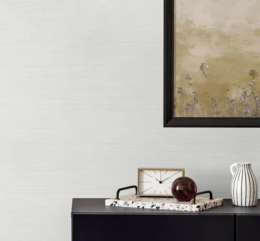 Seabrook Even More Textures Seawave Sisal Wallpaper - Caster Sugar