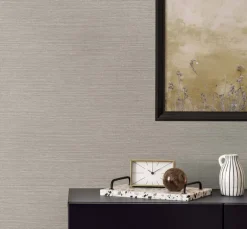 Seabrook Even More Textures Seawave Sisal Wallpaper - Woodland