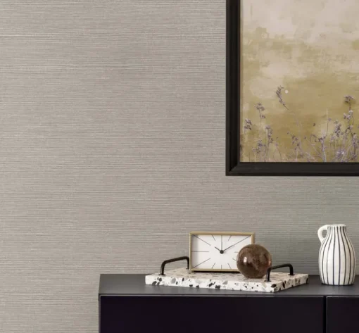 Seabrook Even More Textures Seawave Sisal Wallpaper - Woodland