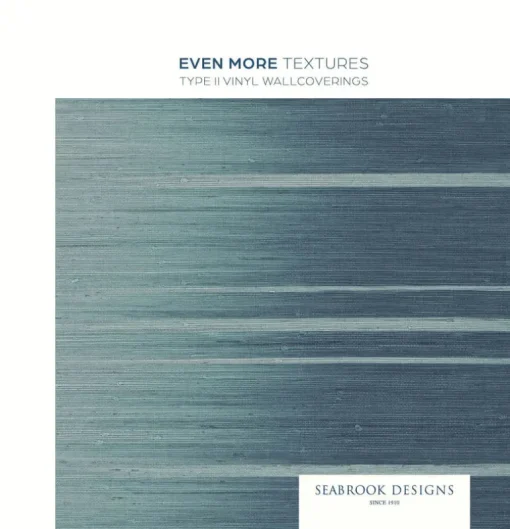 Seabrook Even More Textures Linen Trellis Wallpaper - Pavestone