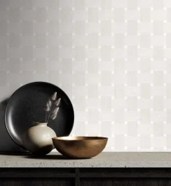 Seabrook Even More Textures Basketweave Wallpaper - Caster Sugar