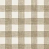 Seabrook French Country Bebe Gingham Wallpaper - Driftwood