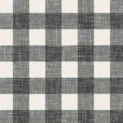 Seabrook French Country Bebe Gingham Wallpaper - Poppy Seed