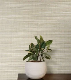 Seabrook Japandi Style Mei Wallpaper - Sandstone