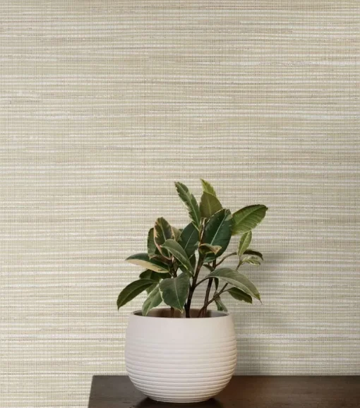 Seabrook Japandi Style Mei Wallpaper - Sandstone