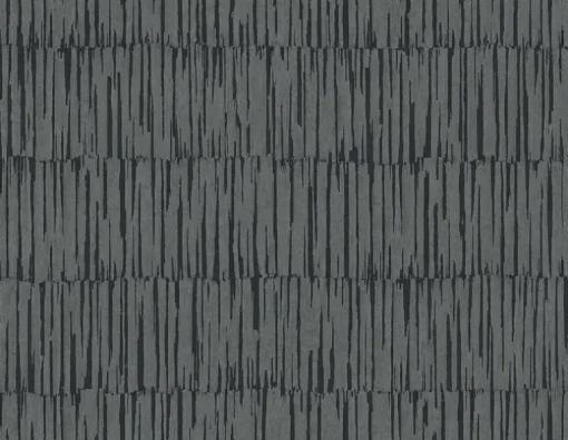 Seabrook Japandi Style Naomi Wallpaper - Charcoal