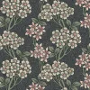Seabrook Legacy Prints Floral Vine Wallpaper - Smoke & Laurel Green