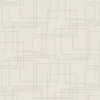 Seabrook Mondrian Bauhaus Wallpaper - Linen
