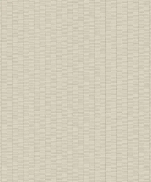 Seabrook Mondrian Deco Spliced Stripe Wallpaper - Dove White