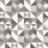 Seabrook Mondrian Lozenge Wallpaper - Antique Bronze