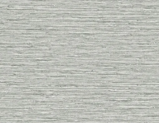 Seabrook Summer House Isla Faux Jute Wallpaper - Half Moon Grey