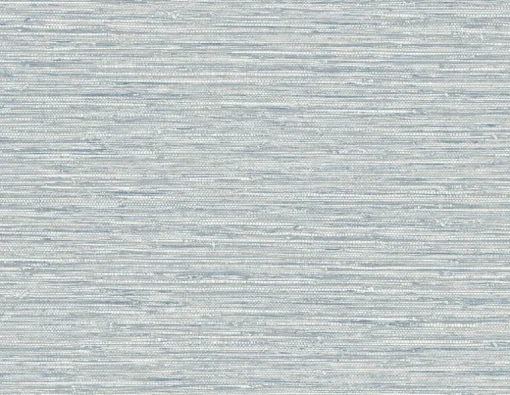 Seabrook Summer House Isla Faux Jute Wallpaper - Fantasy Blue