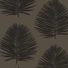 Seabrook The Simple Life Island Palm Wallpaper - Lava Rock