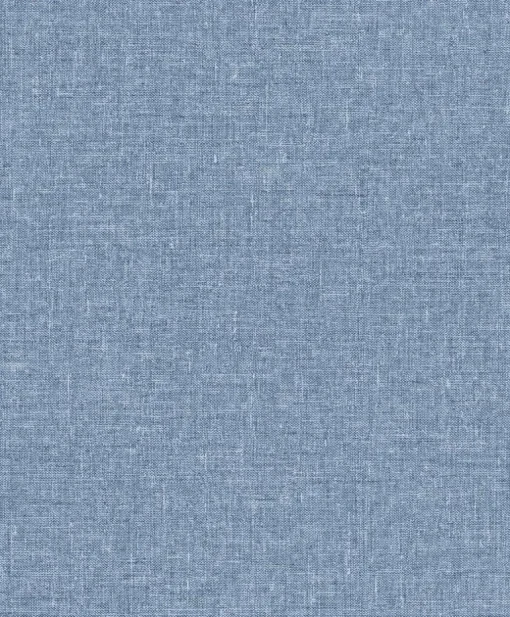 Seabrook The Simple Life Soft Linen Wallpaper - Blueberry