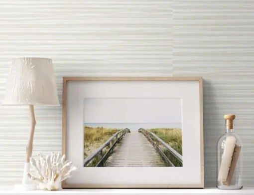 Seabrook The Simple Life Calm Seas Wallpaper - Fog