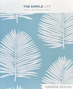 Seabrook The Simple Life Pip Geo Wallpaper - Heather