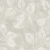 Seabrook White Heron Branch Trail Silhouette Wallpaper - Grey Taupe
