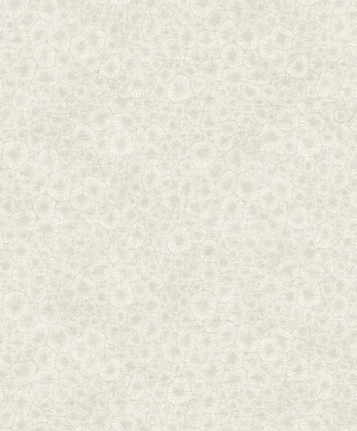 Seabrook White Heron Windham Shells Wallpaper - South Sea Pearl