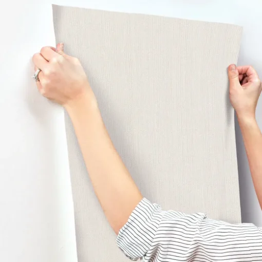 Signature Textures Dutch Braid Wallpaper - Light Taupe
