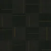 Signature Textures Geo Block Weave Wallpaper - Black