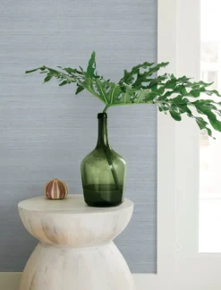 Signature Textures Milano Silk Wallpaper - Ocean