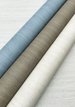 Signature Textures Milano Silk Wallpaper - Gray