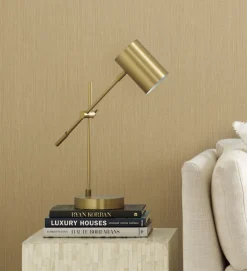 Signature Textures Nuvola Weave Wallpaper - Straw