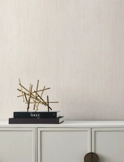 Signature Textures Paloma Texture Wallpaper - Linen