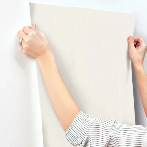 Signature Textures Paloma Texture Wallpaper - Light Gray
