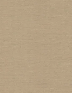 Signature Textures Shimmering Linen Wallpaper - Caramel