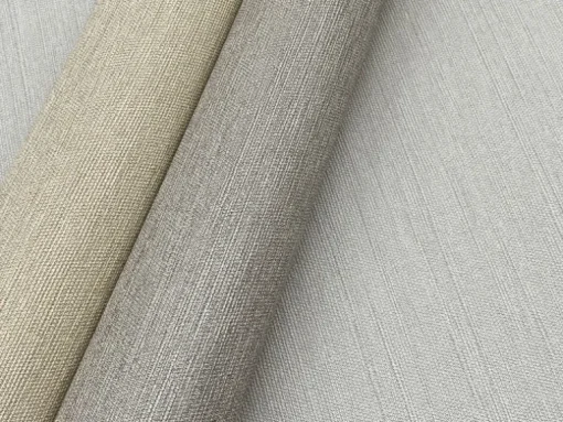 Signature Textures Shimmering Linen Wallpaper - Cream