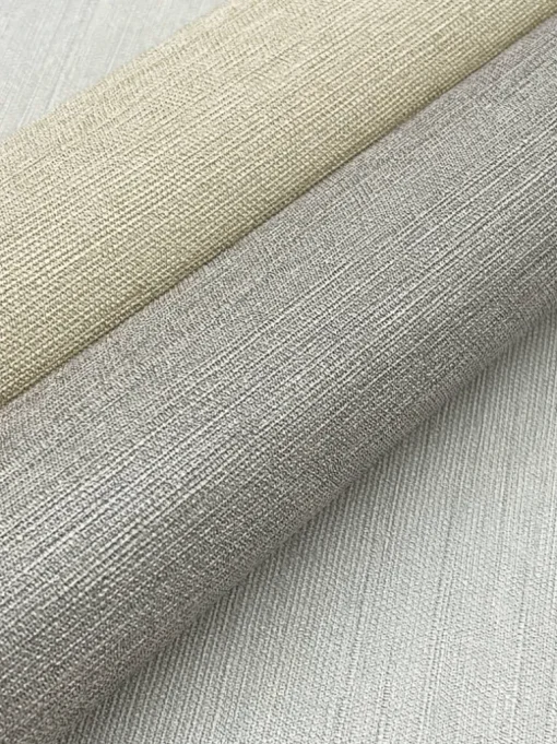 Signature Textures Shimmering Linen Wallpaper - Cream