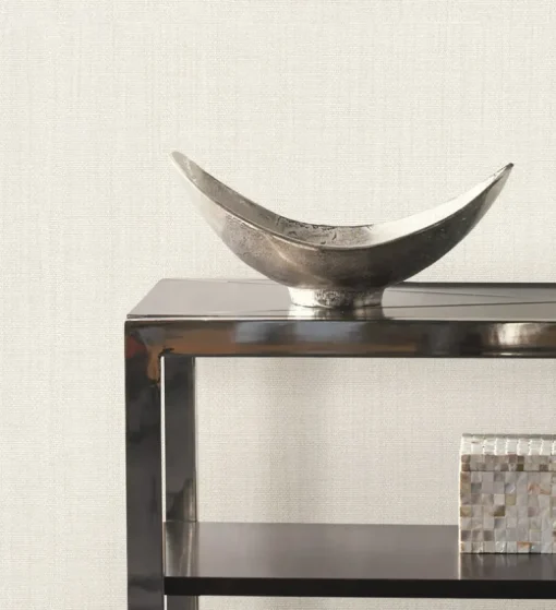 Signature Textures Sofia Weave Wallpaper - Cream