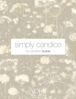 Simply Candice Abalone Fans Peel & Stick Wallpaper - Blue