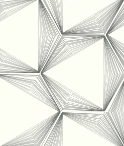 Simply Candice Honeycomb Peel & Stick Wallpaper - Charcoal