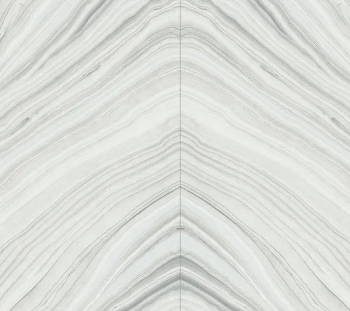 Simply Candice Onyx Strata Peel & Stick Wallpaper - Sheer Grey