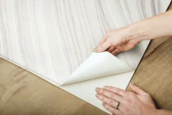 Simply Candice Onyx Strata Peel & Stick Wallpaper - Sheer Grey