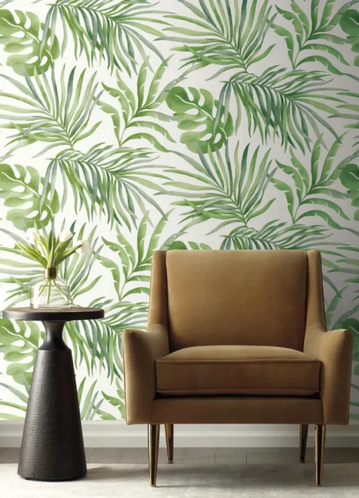Simply Candice Paradise Palm Peel & Stick Wallpaper - Green