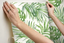 Simply Candice Paradise Palm Peel & Stick Wallpaper - Green