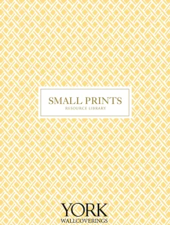 Small Prints Resource Library Stella Star Wallpaper - Navy