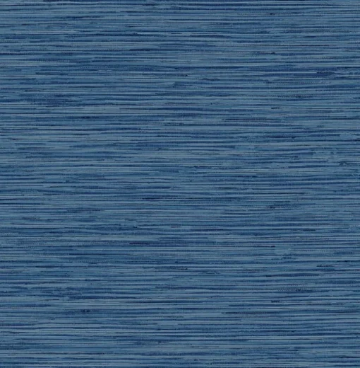 Stacy Garcia Home Faux Grasscloth Peel & Stick Wallpaper - Blue