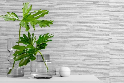 Stacy Garcia Home Faux Grasscloth Peel & Stick Wallpaper - Grey