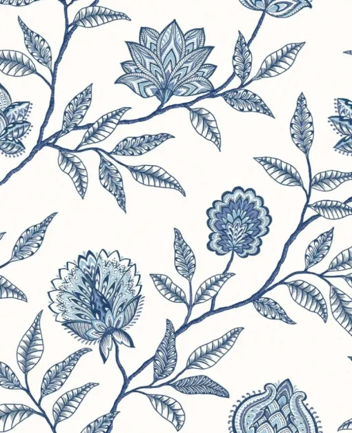 Stacy Garcia Home Jaclyn Peel & Stick Wallpaper - Blue