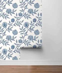 Stacy Garcia Home Jaclyn Peel & Stick Wallpaper - Blue